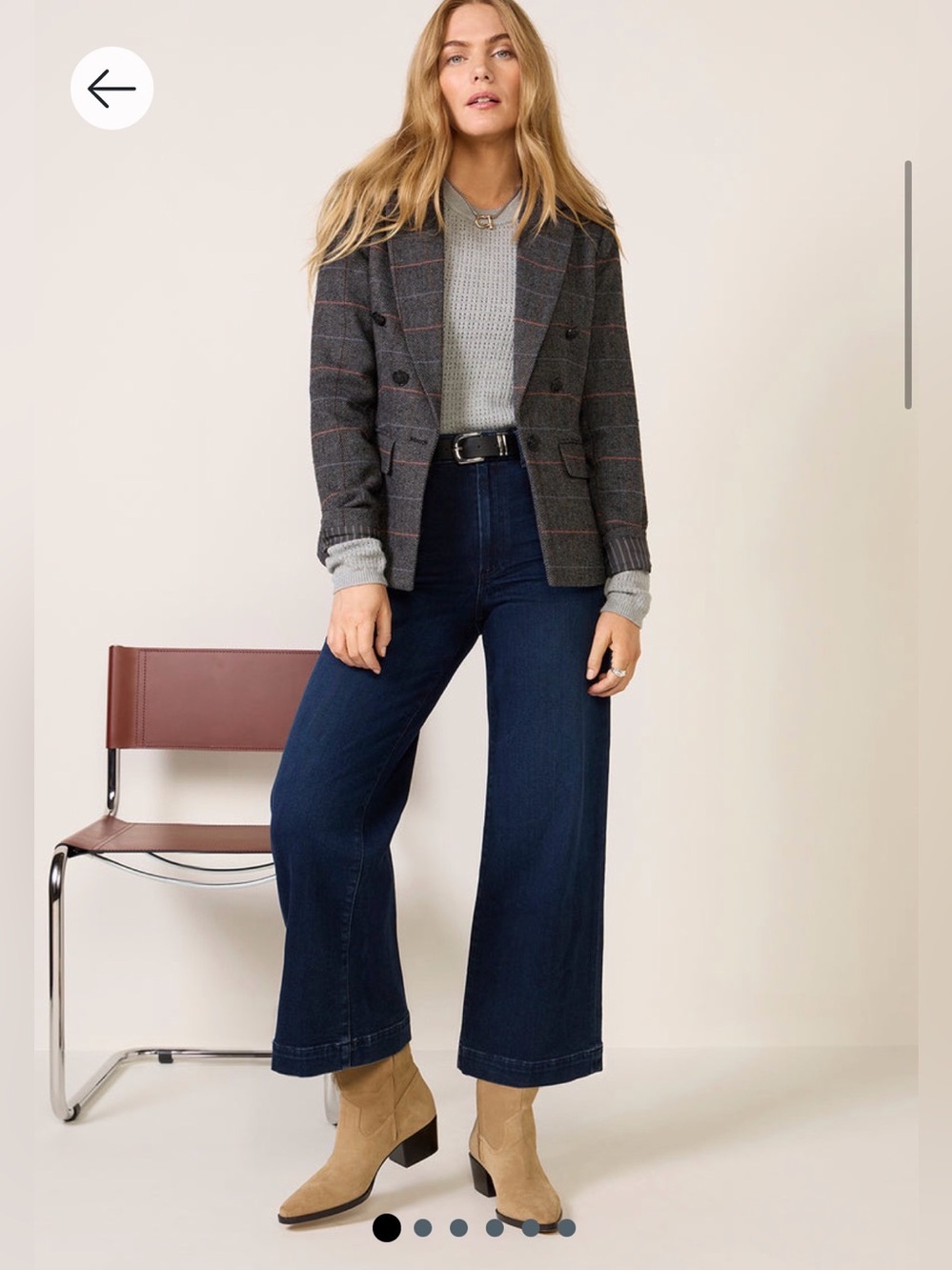 Paige Anessa Wide Leg Jeans